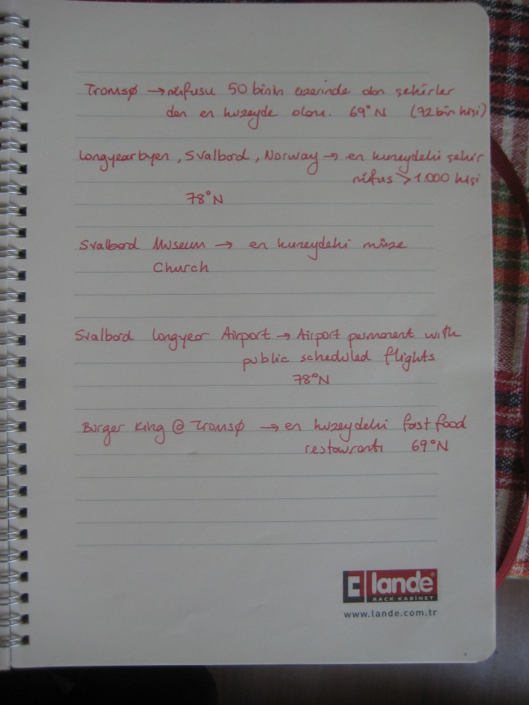 norvec seyahat planı 2